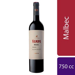 Vino Tinto Malbec Nampe 750 cc.