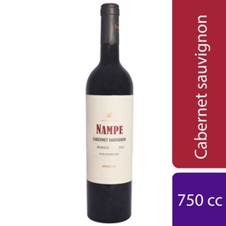 Vino Tinto Cabernet Sauvignon Nampe 750 cc.