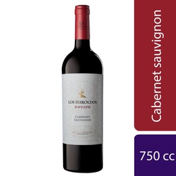 Vino Tinto Cabernet Sauvignon Los Haroldos Estate 750 cc.