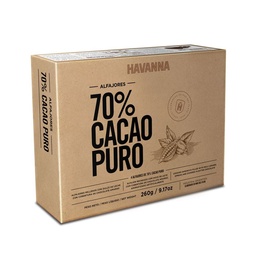 Alfajor Negro 70 Cacao Havanna x 4 uni