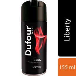 Desodorante Aerosol Men Dufour Liberty 155 cc.