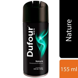 Desodorante Dufour Aerosol Men Nature 155 cc.