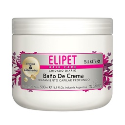 Baño de Crema Elipet Hair Care en Pote 500 cc.