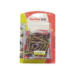 Kit Tornillo Fischer Tacos 25 Duopower 8 + Tornillos 25 5x45