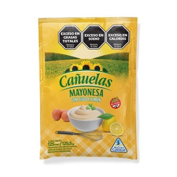 Mayonesa Cañuelas con Jugo de Limón Dp 125 g.