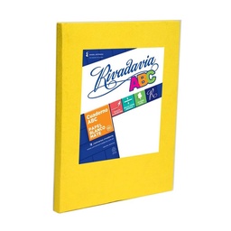 Cuaderno Rayado Rivadavia Abc N°3 Amarillo 50 Hojas