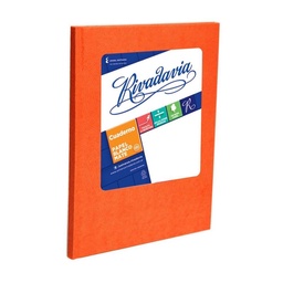 Cuaderno Rayado Rivadavia Araña Naranja 50 Hojas