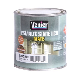 Esmalte Sintético Venier 3P Blanco Mate 0.25 l.