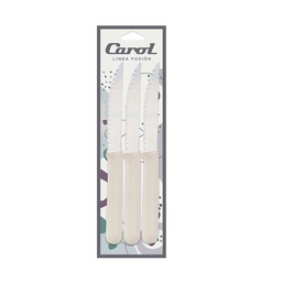 Set Cuchillos Carol Tiza Fusion x 3 uni