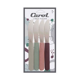 Set Cuchillos Carol para Untar Mix x 4 uni