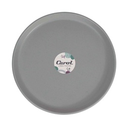 Plato Carol Gris 25 cm