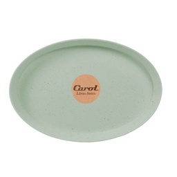 Minifuente Oval 21 cm Carol Verde Línea Areia