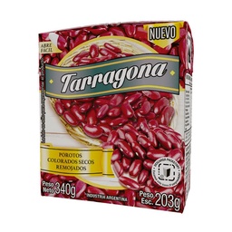 Porotos Colorados Tarragona Secos Remojados 340 g.