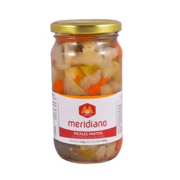 Pickes Mixtos Meridiano en Frasco 330 g.