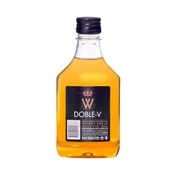 Whisky Doble V Petaca 200 cc.