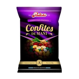 Confites de Maní Paulista 80 g.