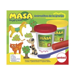 Masa de Moldear Antex Animalitos de La Granja