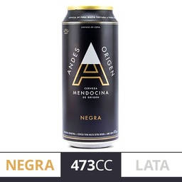 Cerveza Negra Andes 473 cc.