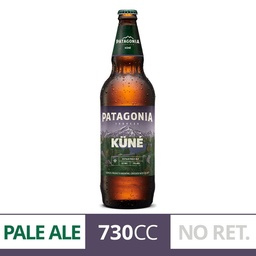 Cerveza Rubia Patagonia Kune 730 cc.