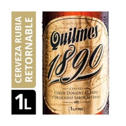 Cerveza Blanca 1890 Quilmes Retornable 1 lt.