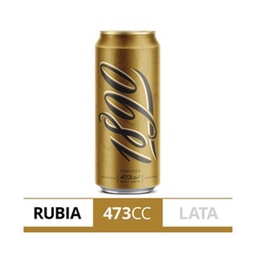 Cerveza Rubia 1890 Quilmes en Lata 473 cc.