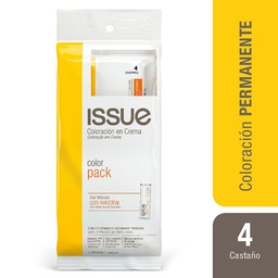 Color Pack Issue Shock Keratina Nº 4 Castaño