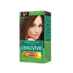 Coloración Leau Vive Kit N 5.4 Castaño Claro Chocolate x 1 uni