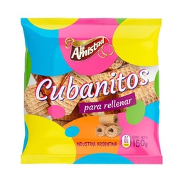 Cubanitos La Amistad Cortos 150 g.