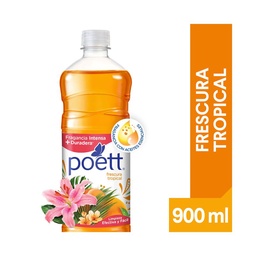 Limpiador Líquido Poett Frescura Tropical 900 ml