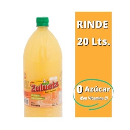 Jugo Zulueta Concentrado Sin Azúcar Pomelo 2 l.