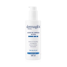 Leche de Limpieza Activa Facial Dermaglós 200 cc.