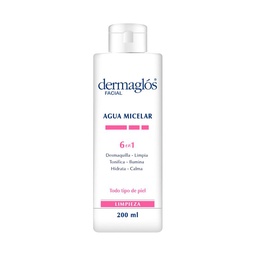 Agua Micelar Dermaglós Facial 200 cc.