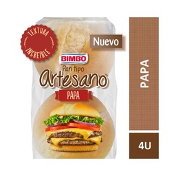 Pan para Hamburguesa Bimbo Bolsa x 4 uni