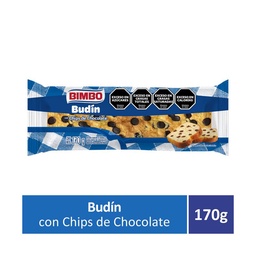 Budín Bimbo Vainilla con Chips de Chocolate 170 g.