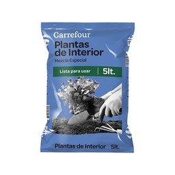 Mezcla Especial Carrefour Plantas de Interior 5 l.