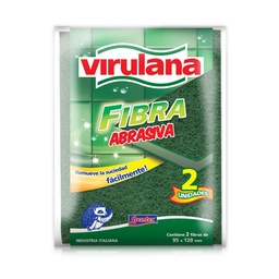 Esponja Virulana Fibra Abrasiva 2 u.