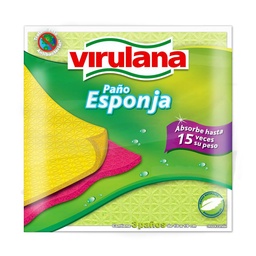 Paño Virulana Antibacterial 3 u.