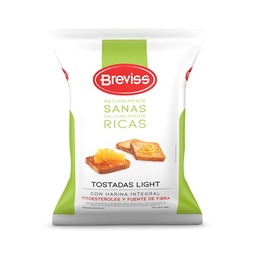 Tostaditas Breviss Light Harina Integral 200 g.