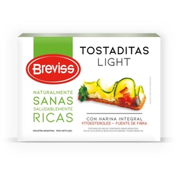 Tostada Breviss Light con Fitoesteroles 110 g.