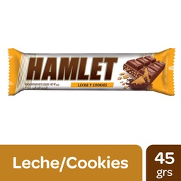 Chocolate Hamlet con Leche y Cookies 45 g.