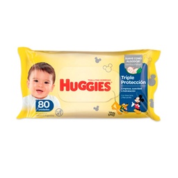 Toallitas Húmedas Triple Protección Huggies x 80 uni