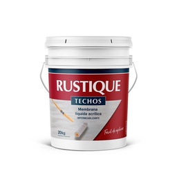 Rustique Membrana Liquida Techos Terrazas Sika 20 kg Blanco