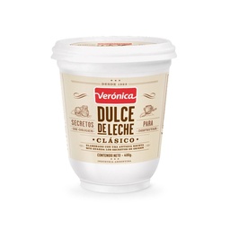 Dulce de Leche Verónica Pote 400 g.