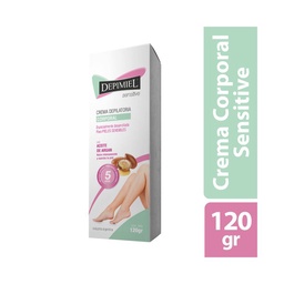 Crema Depilatoria Depimiel Corporal Sensitive 120 g.