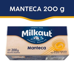 Manteca Milkaut 200 g.