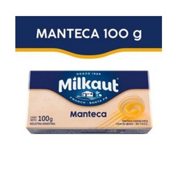 Manteca con Vitamina D Milkaut en Pan 100 g.