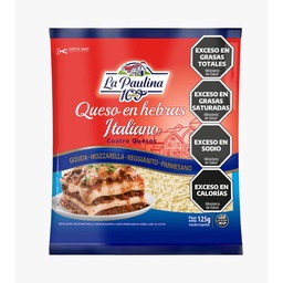 Queso en Hebras Italiano La Paulina Fp 125 g.