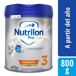 Leche en Polvo Infantil Nutrilon Etapa 3 800 g.