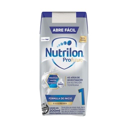 Leche Fluida Infantil Nutrilon Etapa 1 Brik 200 cc.