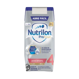 Leche Fluida Infantil Nutrilon Etapa 4 Brik 200 cc.